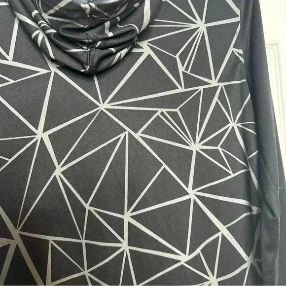 Pure NRG Athletics Hoodie Jacket  Black /White /Red Fitted Size XL - Picture 13 of 16